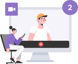 Live Video Call with Trained Officer